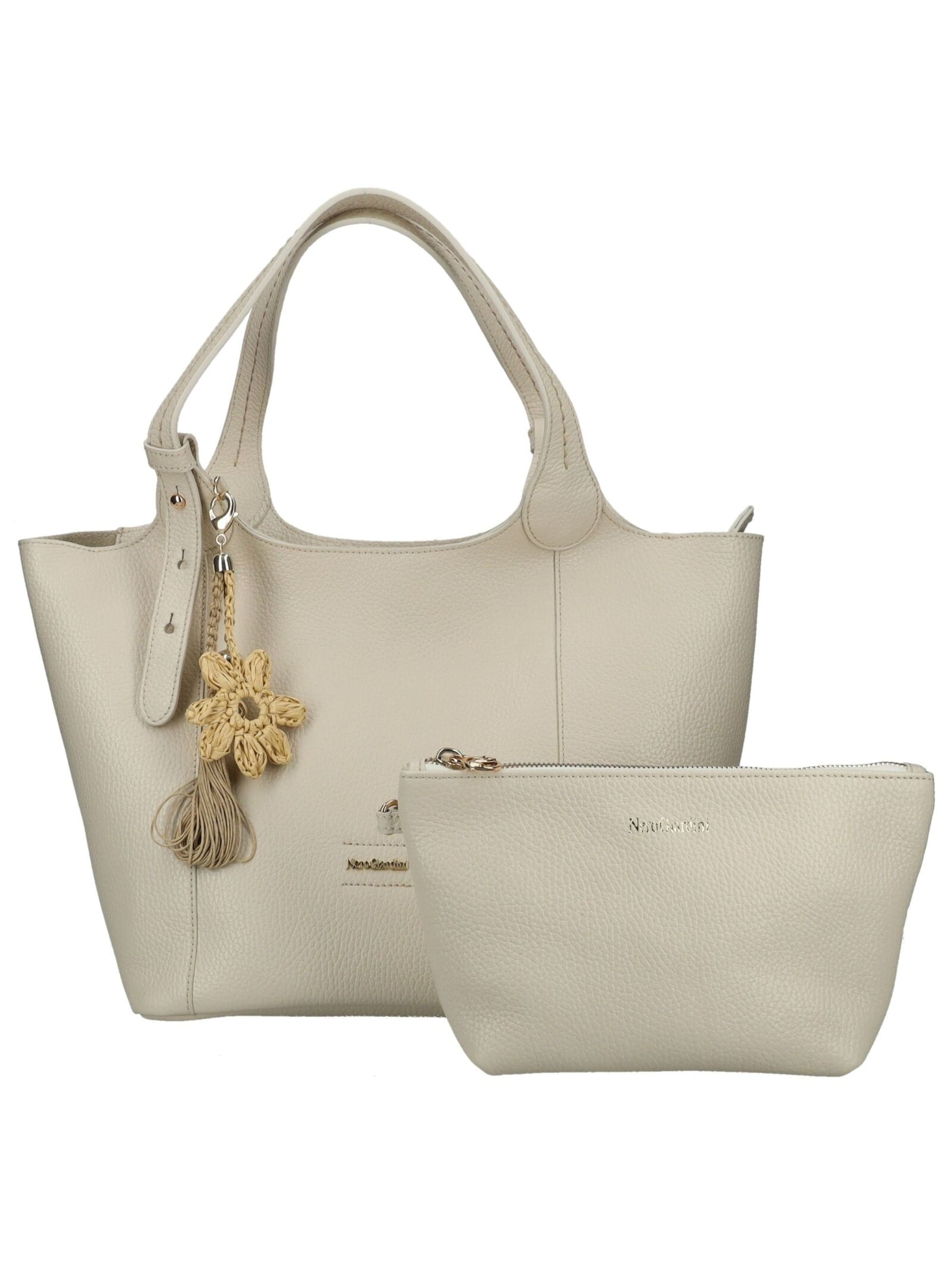 Shopper di Nero Giardini in beige: frontale