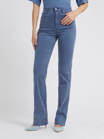 GUESS Wide Leg Hose in Blau: predná strana