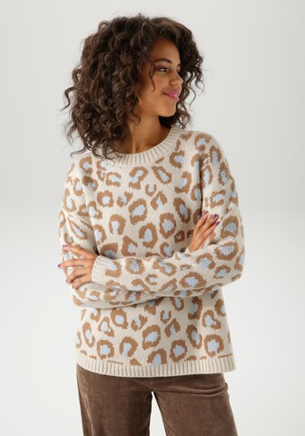 Aniston CASUAL Sweater in Beige