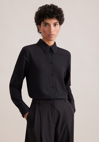 SEIDENSTICKER Blouse in Zwart: voorkant