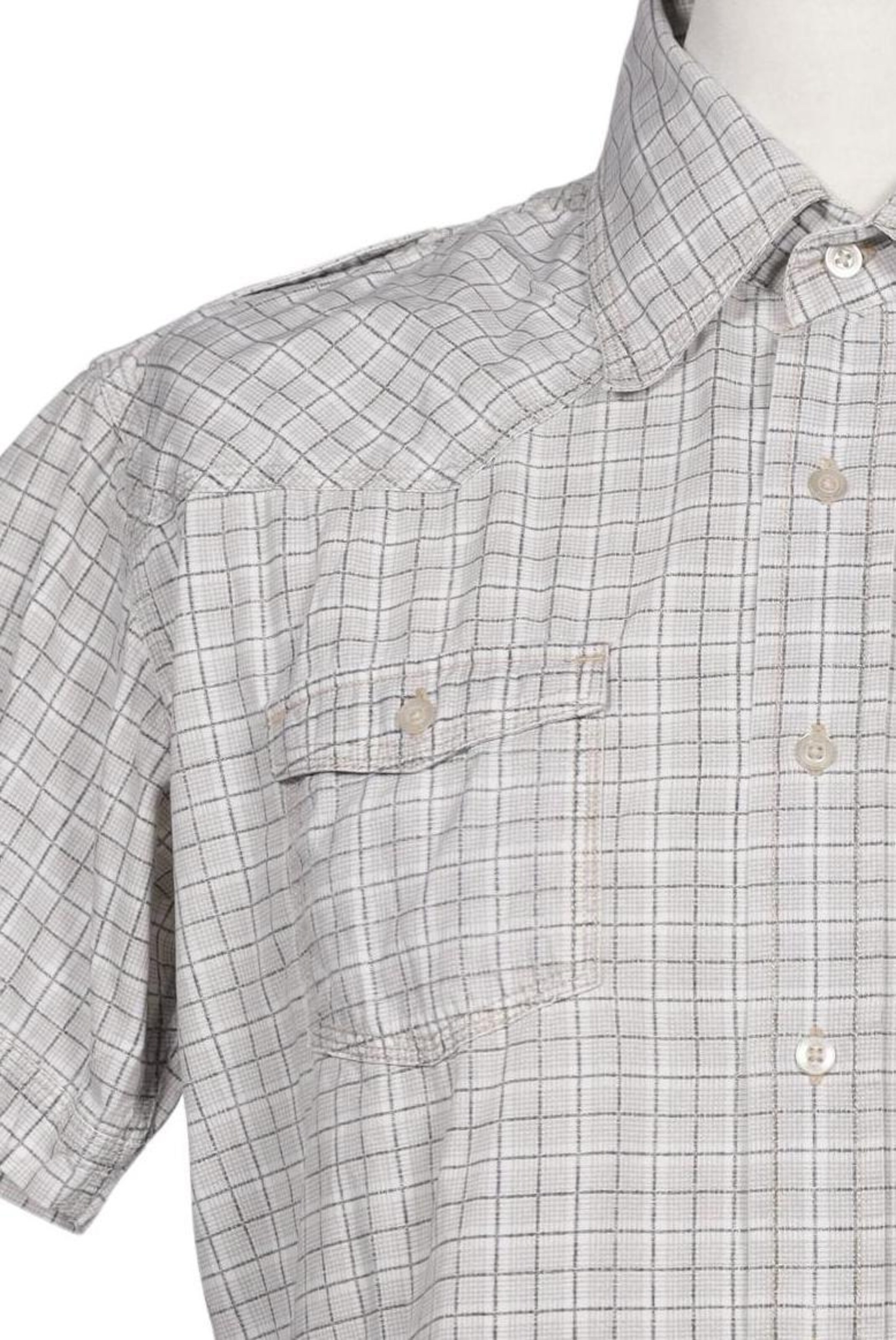 BLEND Button Up Shirt in M in Beige