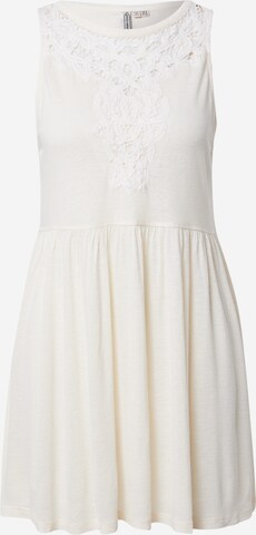 Superdry Dress in Beige: front