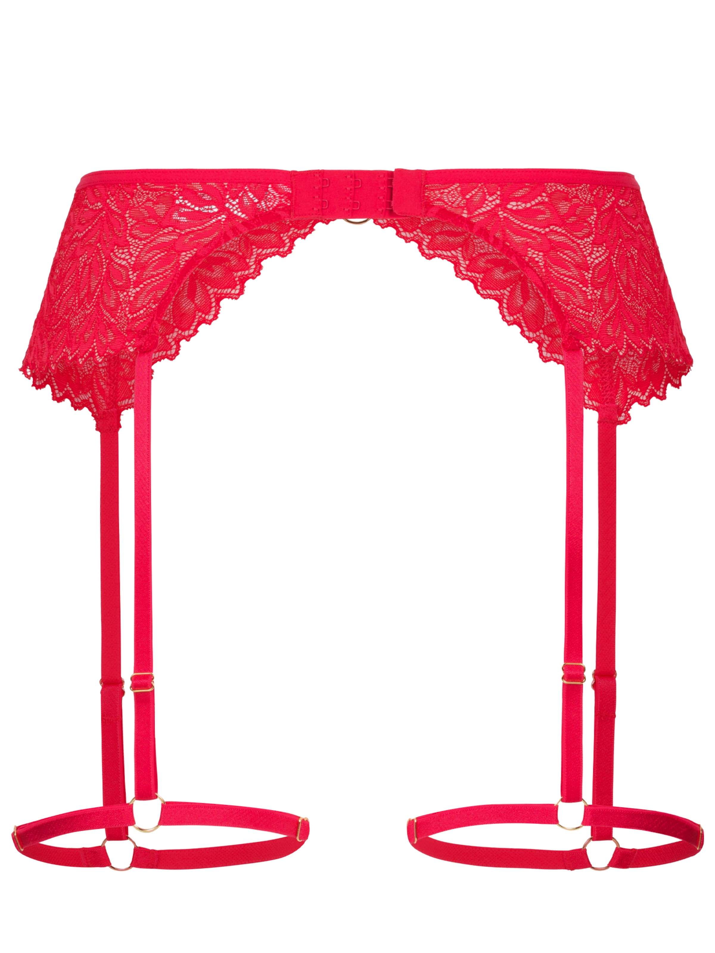 Porte-jarretelles 'Dreamy Lace' Erlich Textil en rouge