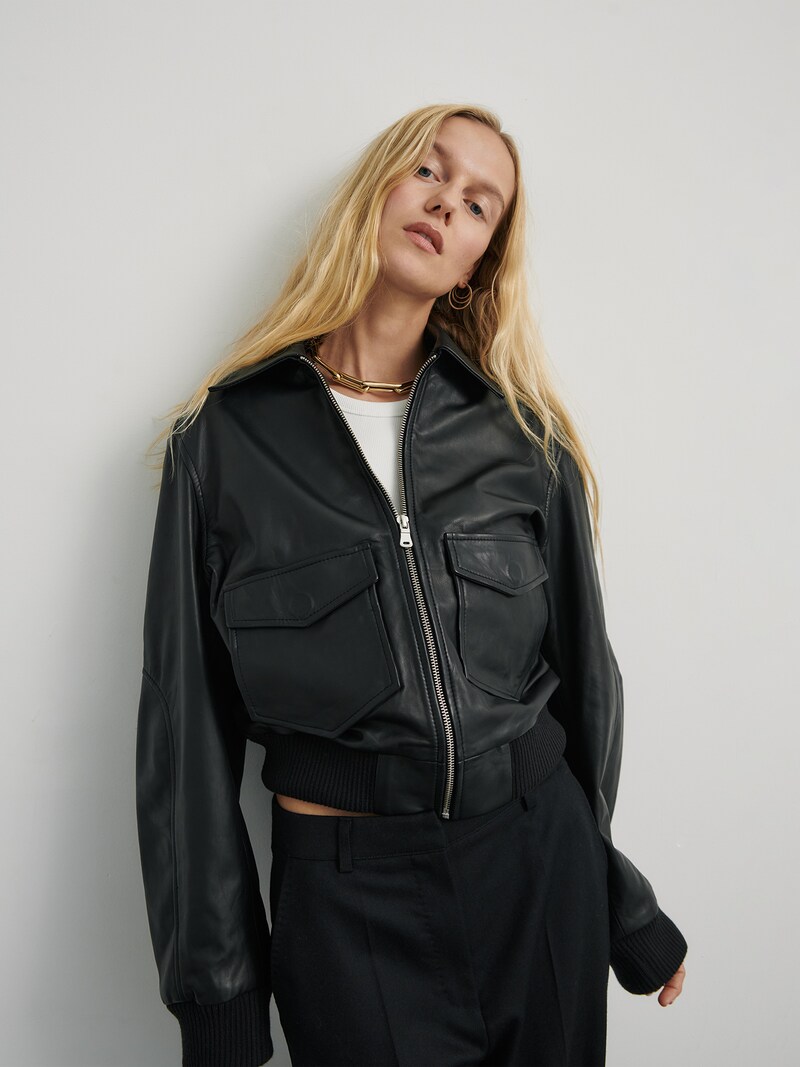 Jackets ABOUT YOU x Marie von Behrens Leather jackets Black