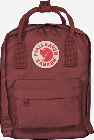 Fjällräven Backpack in Red: front