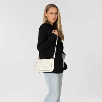 Karl Lagerfeld Schoudertas 'Ikon' in Wit: voorkant