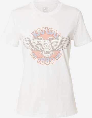 Lee T-Shirt in Beige: predná strana