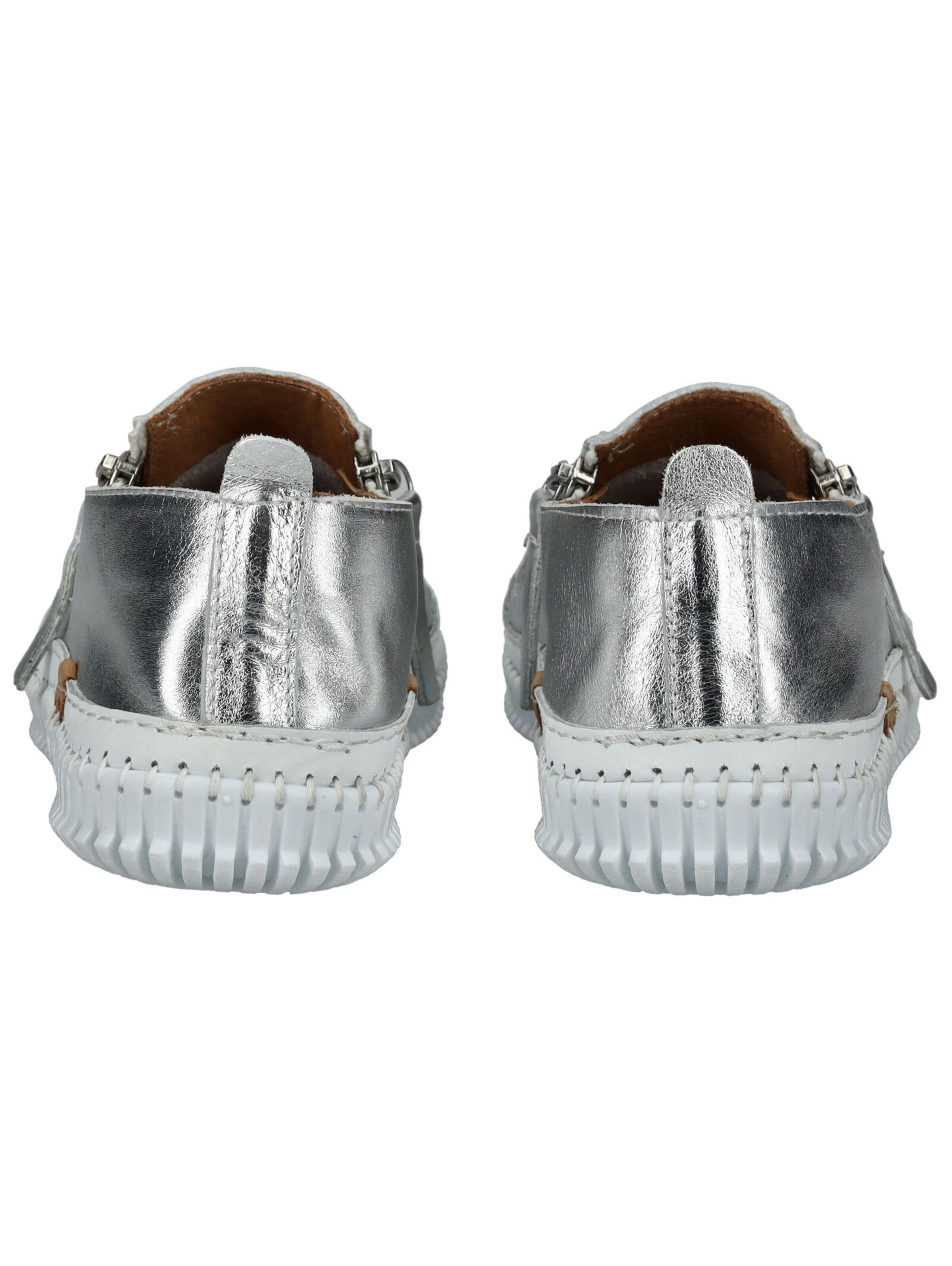 ANDREA CONTI Slip-ons in Silver