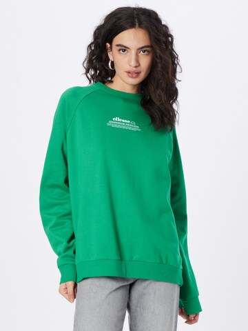 ELLESSE Sweatshirt 'Favaretto' in Groen: voorkant