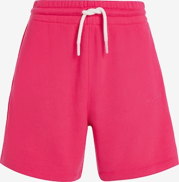 Tommy Hilfiger Curve Loose fit Pants in Pink: front