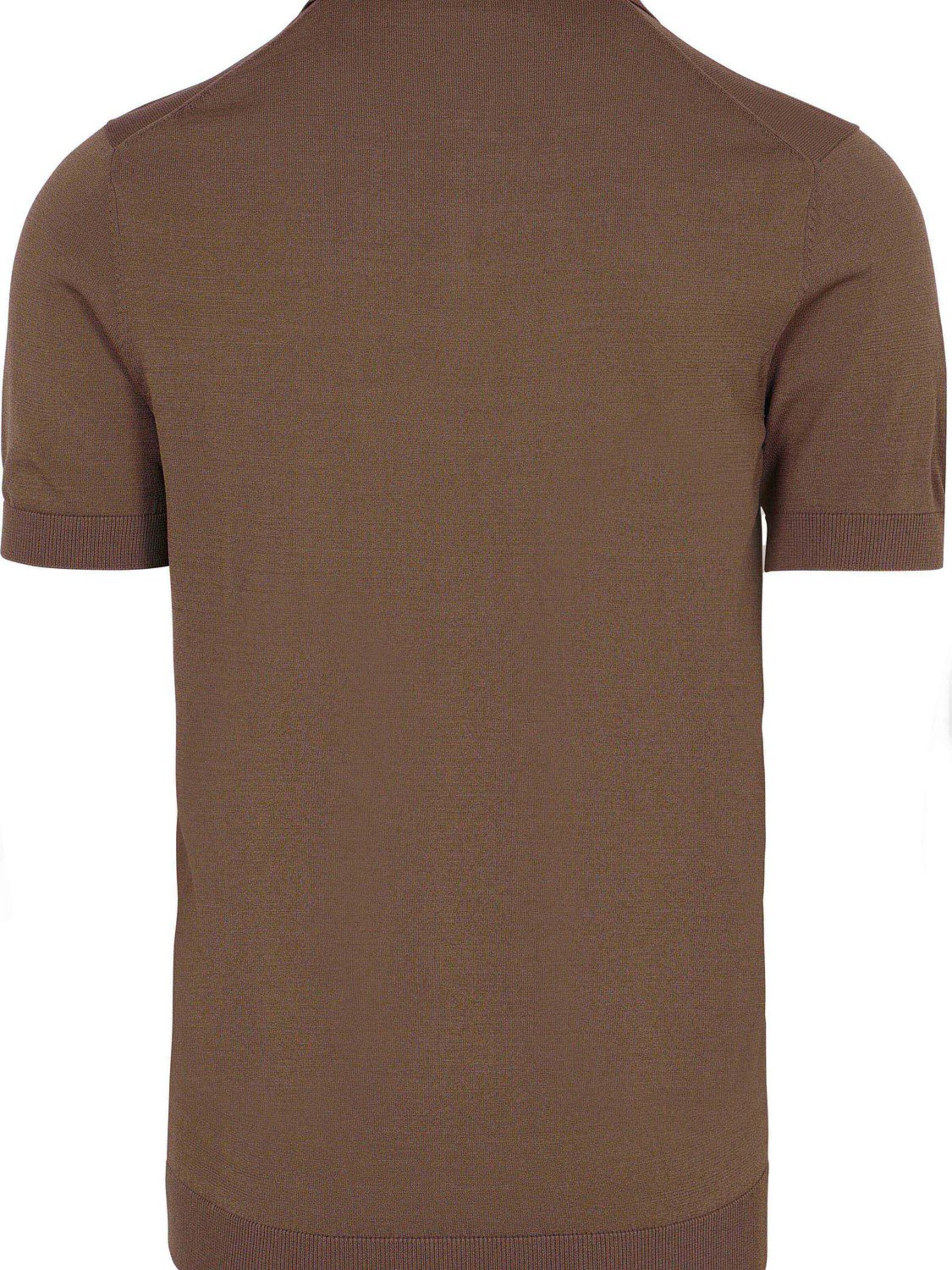 T-Shirt 'DAP' Suitable en marron
