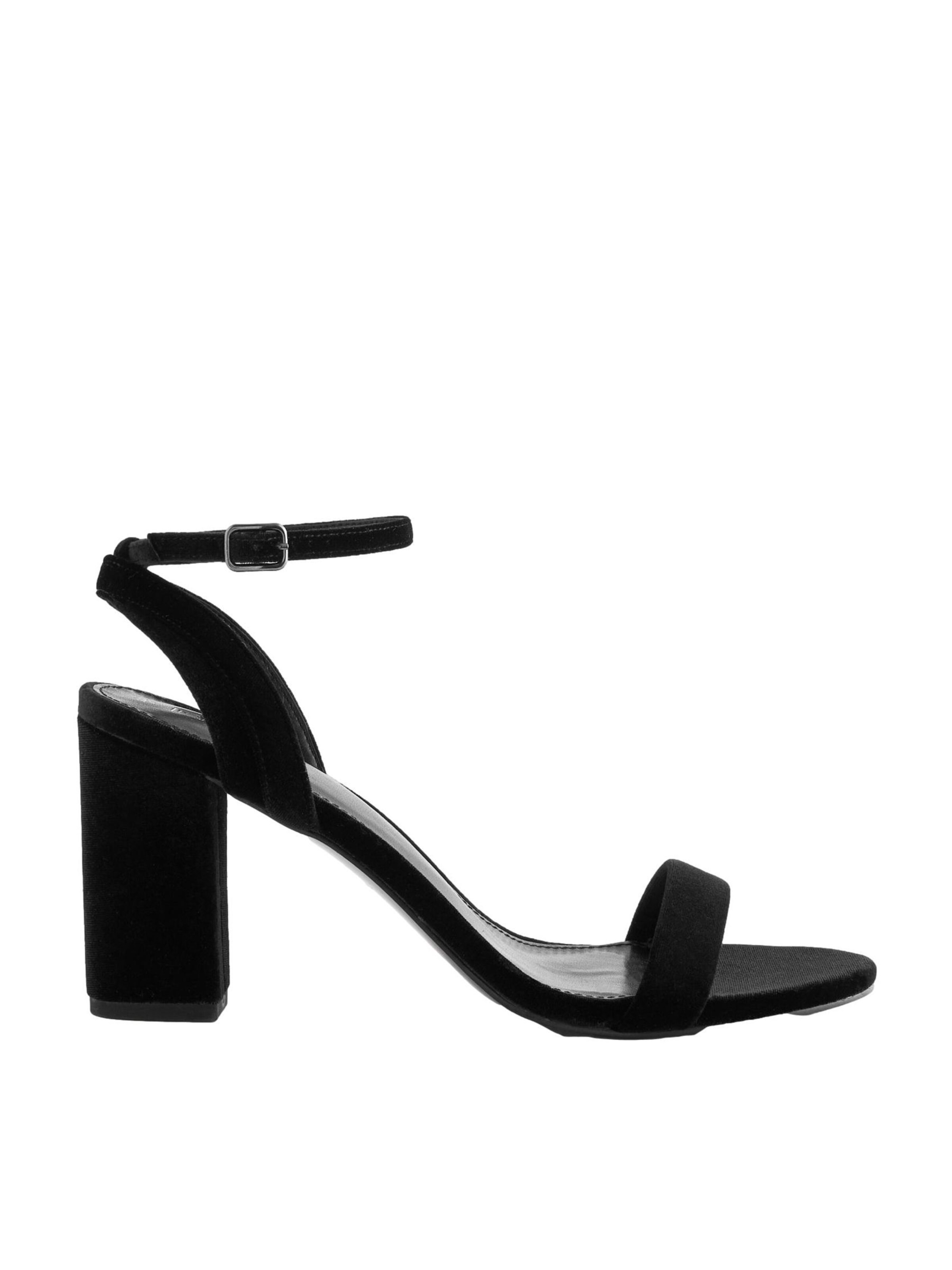 Next Сандали с каишка 'Forever Comfort®' в черно