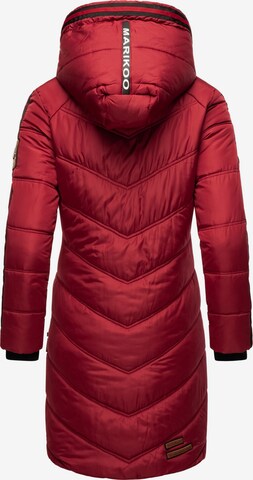 MARIKOO Winter coat 'Armasa' in Red