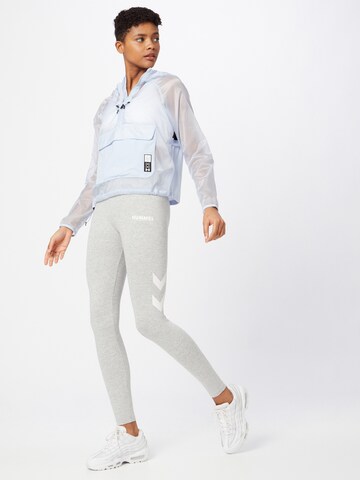 Hummel Skinny Sporthose in Grau
