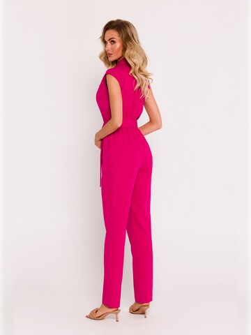 made of emotion - Jumpsuit en rosa