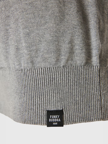 Pull-over Funky Buddha en gris
