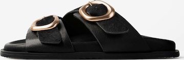 L37 HANDMADE SHOES - Zapatillas 'STAY UNTIL TOMORROW' en negro: frente