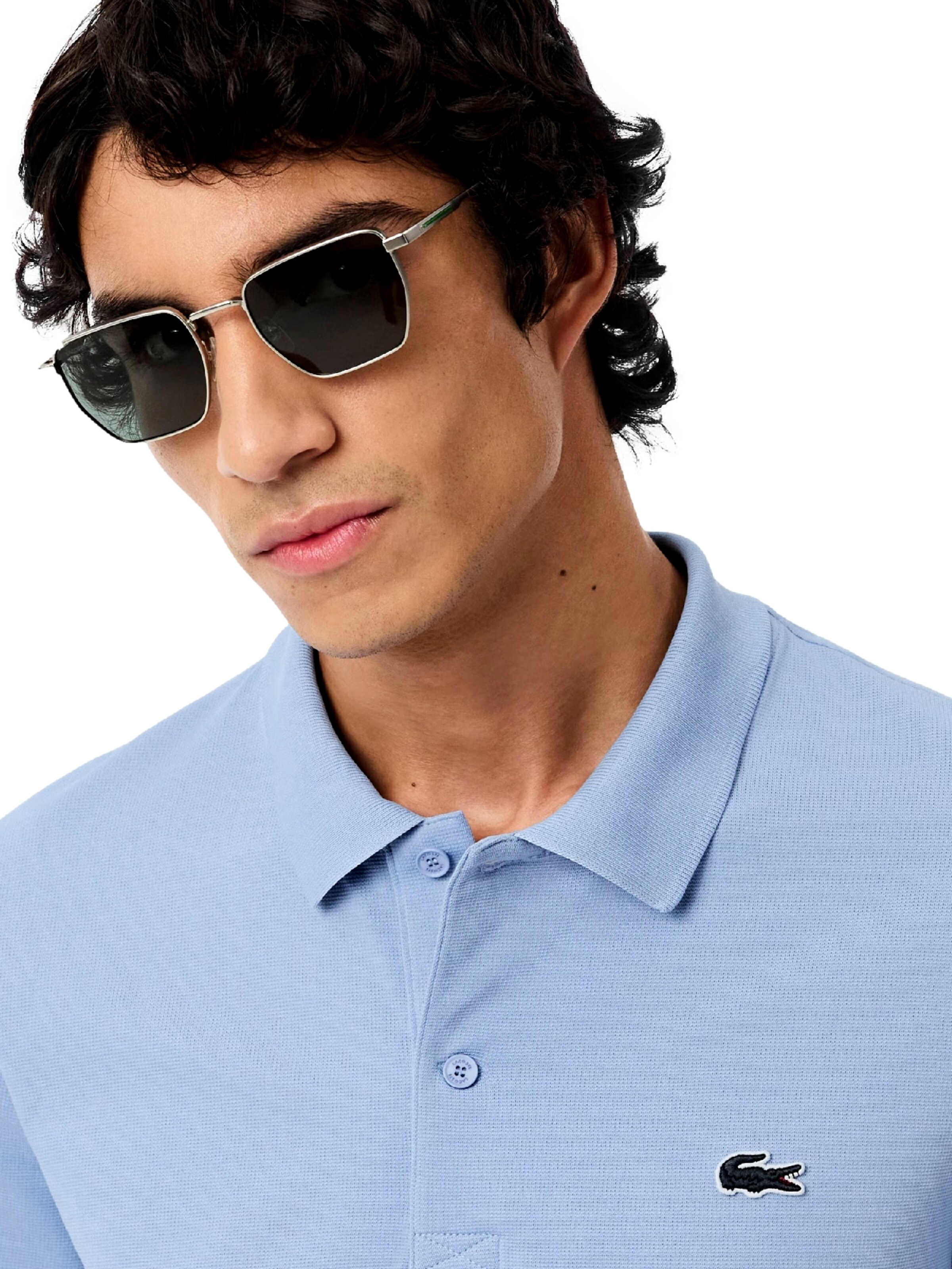LACOSTE Majica | vijolična barva