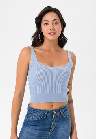 Felix Hardy Top in Blau: Vorderseite
