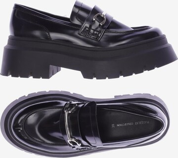 Pull&Bear Flats & Loafers in 38 in Black: front