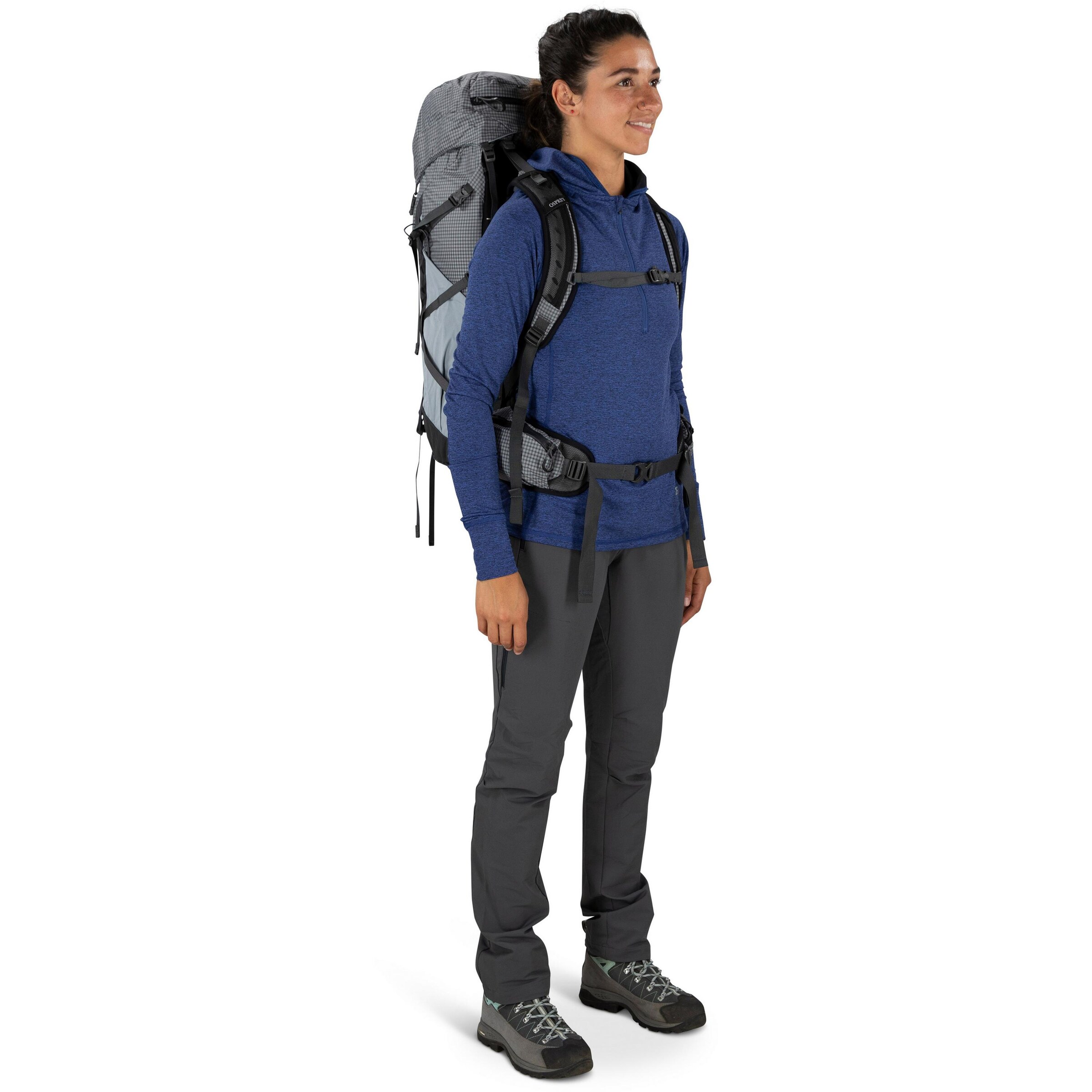 Osprey Sports Backpack 'Tempest Pro 40' in Grey