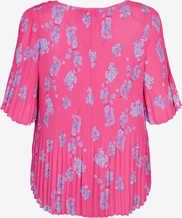Zizzi Bluse 'Cathrine' in Pink
