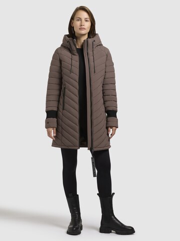 Cappotto invernale 'Nita3' di khujo in marrone