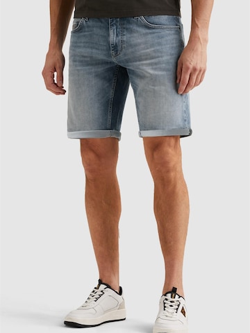 PME Legend Loosefit Jeans 'Wingload relaxed fit shorts' in Blauw: voorkant