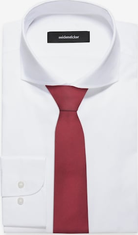 SEIDENSTICKER Tie 'Schwarze Rose' in Red