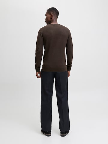 JACK & JONES Свитер 'JJEGlobe' в Коричневый