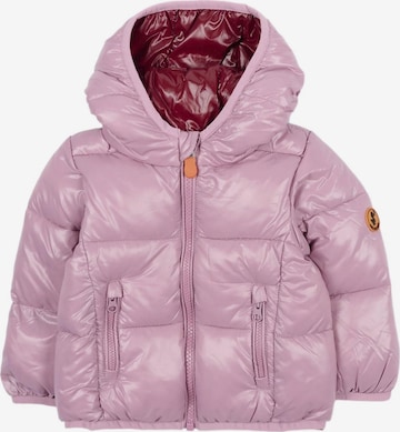 SAVE THE DUCK Winterjacke 'Love baby' in Pink: Vorderseite