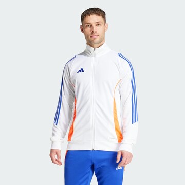 Vestes d’entraînement 'Tiro 24' ADIDAS PERFORMANCE en blanc : devant