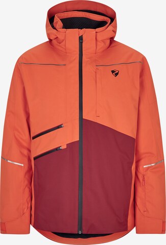 ZIENER Skijacke 'TOACA' in Orange: predná strana