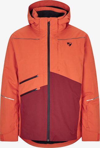 ZIENER Athletic Jacket 'TOACA' in Orange: front