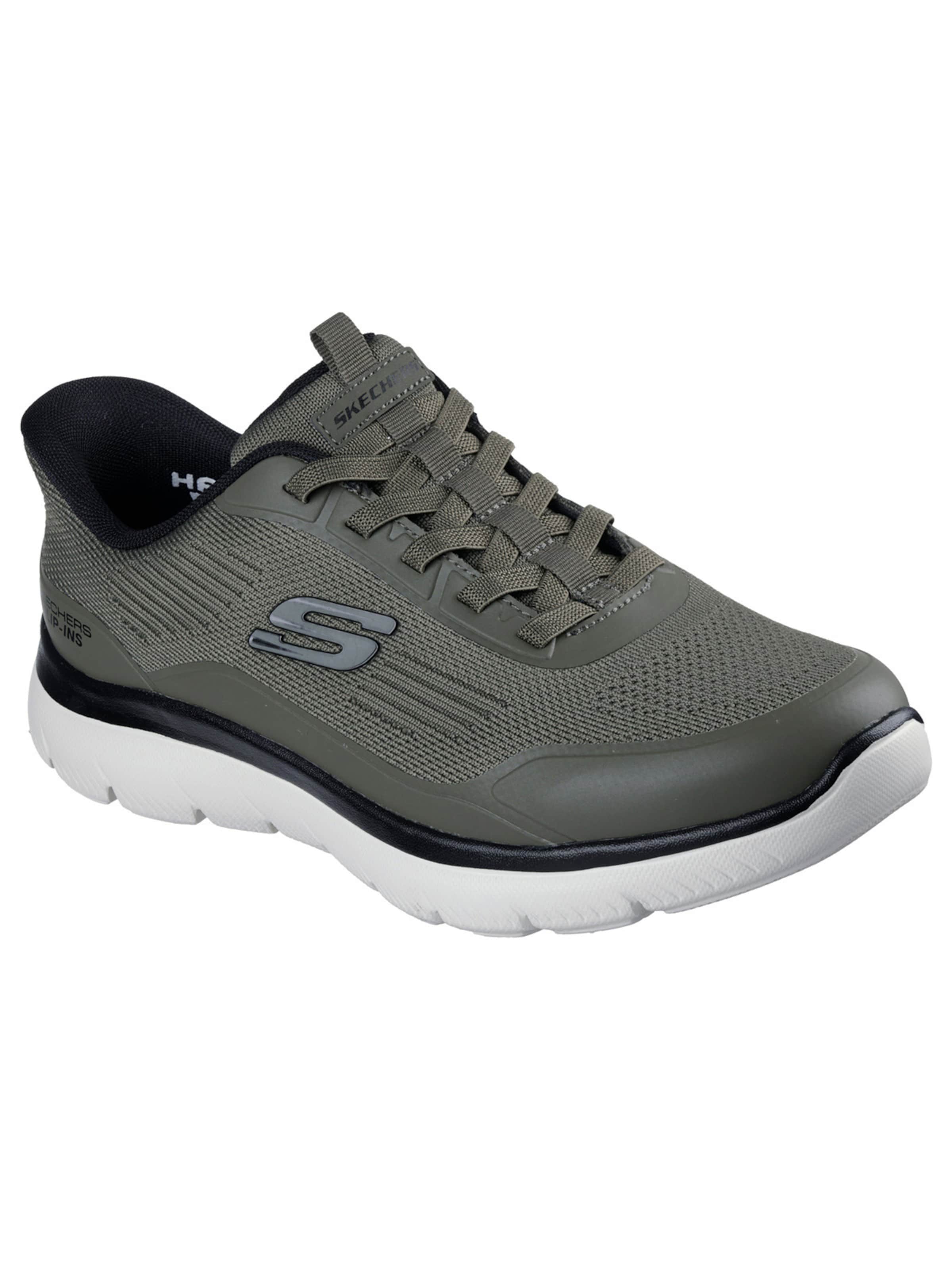 SKECHERS Flats 'Freizeitschuhe Summits Leyter' in Green: front