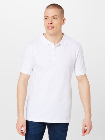 ABOUT YOU Poloshirt 'Lasse' in Weiß: predná strana