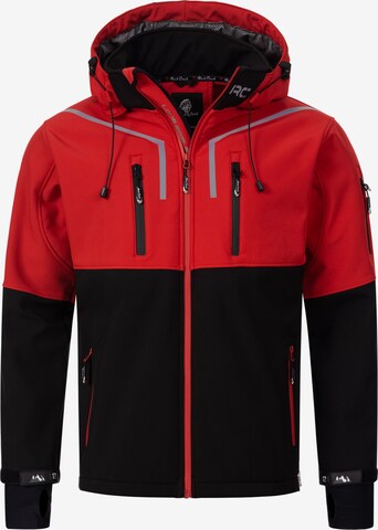 Rock Creek Outdoorjacke in Rot: predná strana