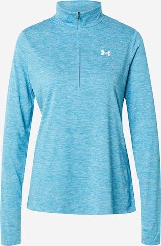 UNDER ARMOUR Funkčné tričko - Modrá: predná strana