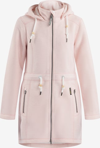 Schmuddelwedda Fleece jacket in Pink: front