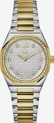 Gc Analog Watch 'Coussin Sleek' in Gold: front