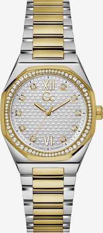 Gc Analog Watch 'Coussin Sleek' in Gold: front