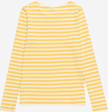 T-Shirt 'Elly' Pieces Kids en jaune
