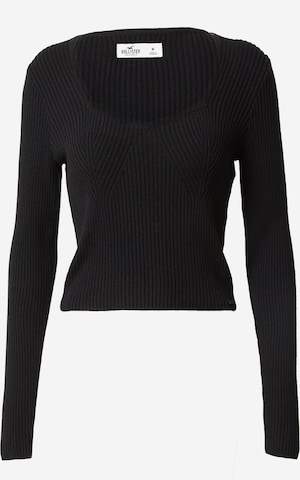 HOLLISTER Sweater in Black: front