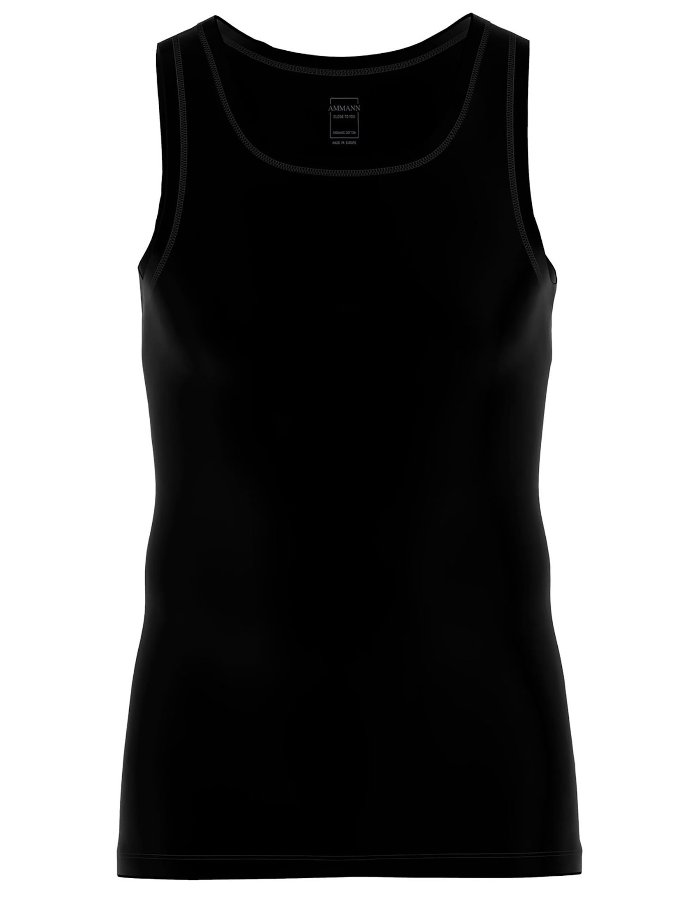 Ammann Undershirt 'Close to you' in Black