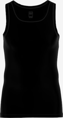 Ammann Undershirt 'Day Modern / Close to you' in Black: front
