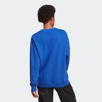 ADIDAS ORIGINALS - Sweatshirt 'Trefoil Crew' em azul