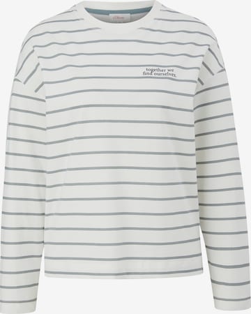 s.Oliver Shirt in White: front