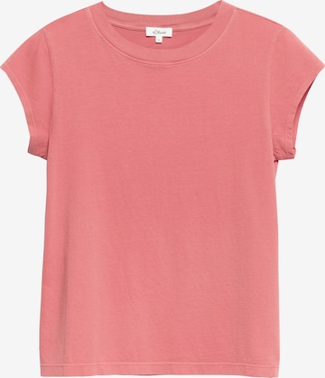 T-shirt s.Oliver en rose : devant