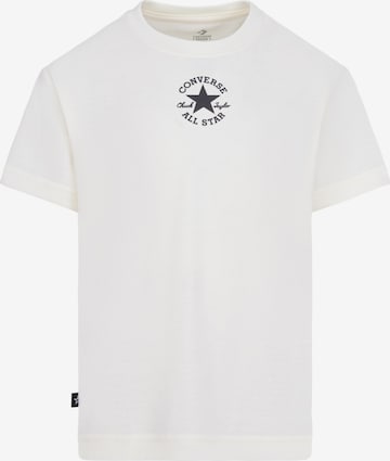 CONVERSE Tričko – béžová: přední strana