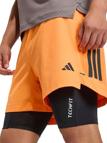 ADIDAS PERFORMANCE Regular Спортен панталон 'D4T PrimeLift' в оранжево